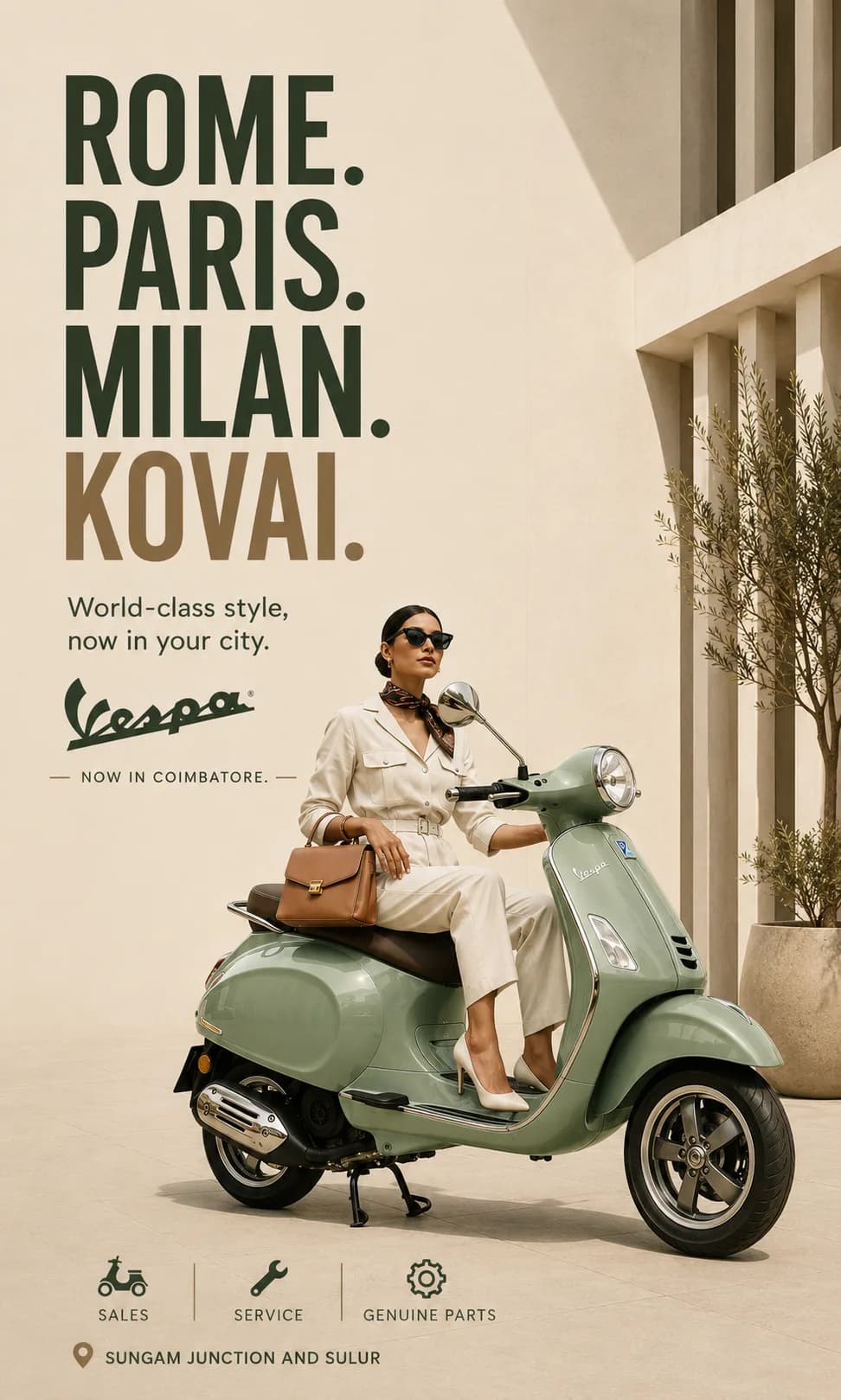 Vespa — Italian elegance